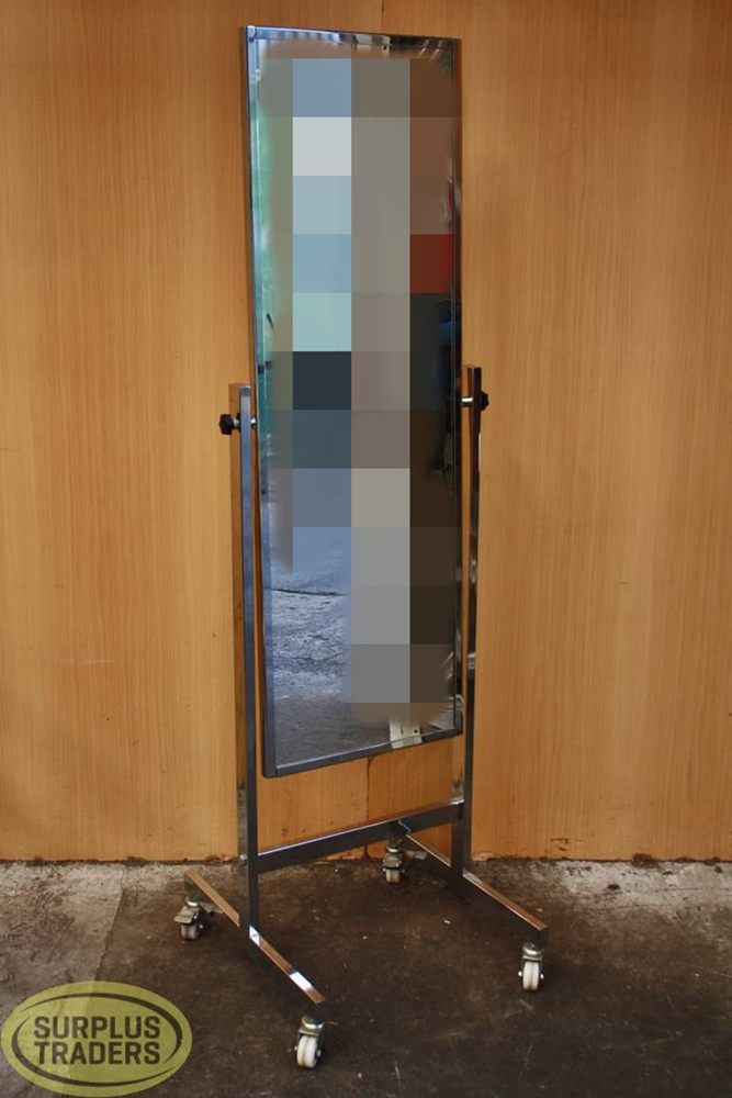 Double Sided Mirror On Castors Surplus Traders