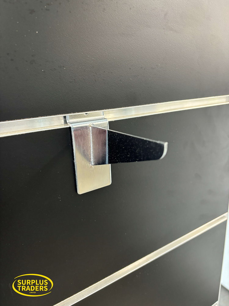 Slatwall Shelf Bracket 100mm