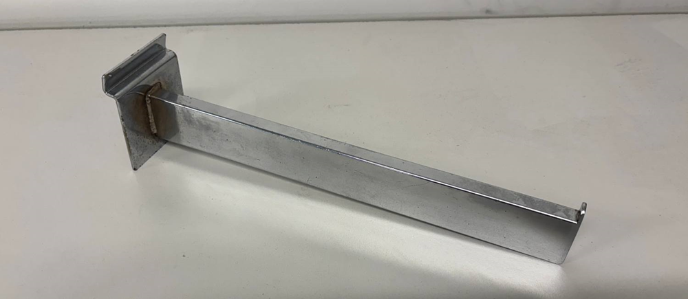 300mm Slatwall Straight Arm -