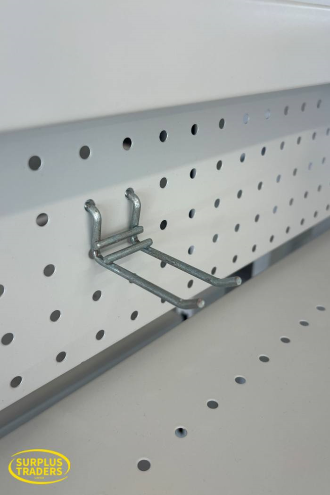 65mm Double Pegboard Prong Ba