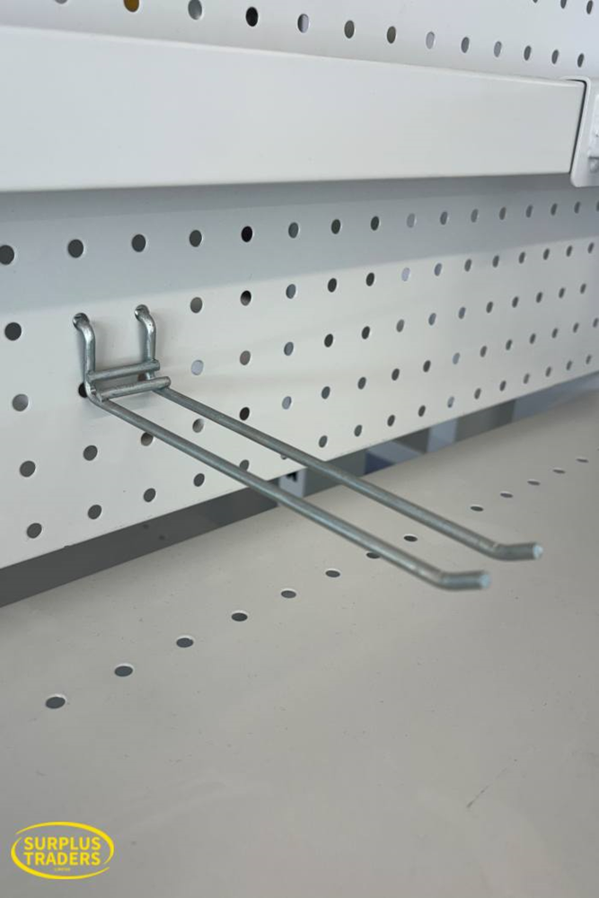 150mm Double Pegboard Prong
