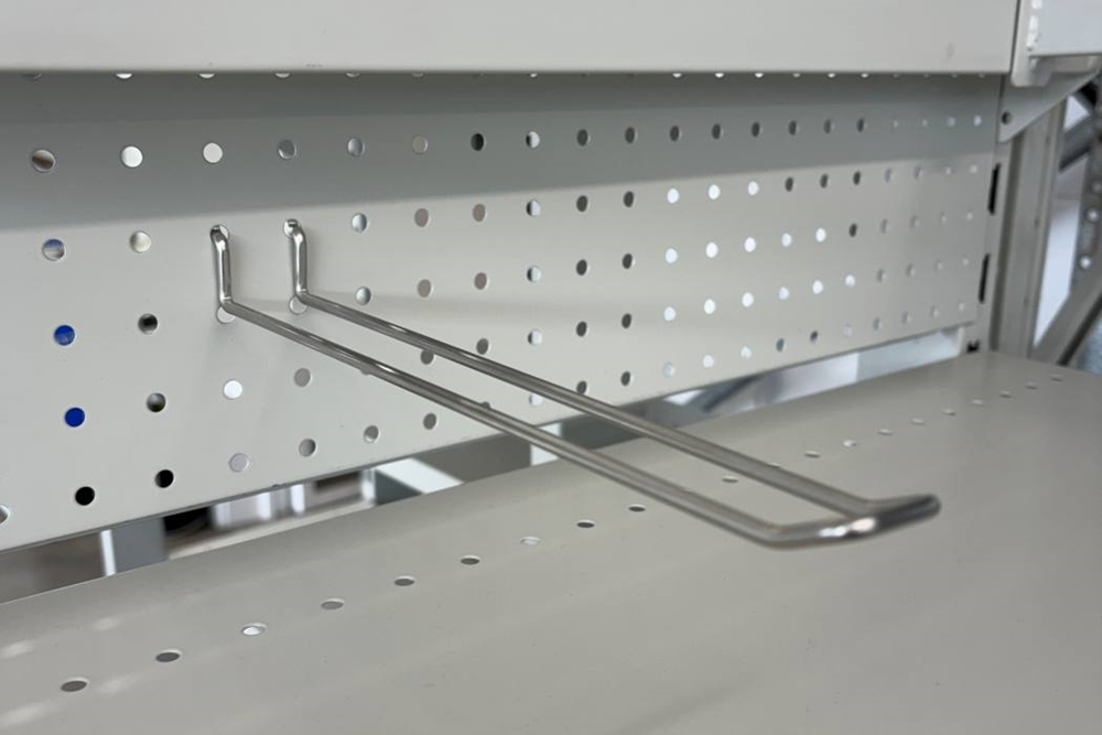 250mm Double Pegboard Prong B