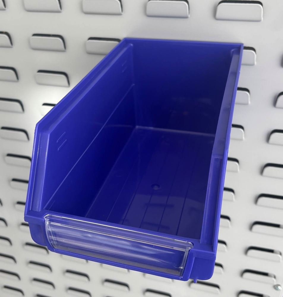 Blue Parts Bin 270x140x125 NE