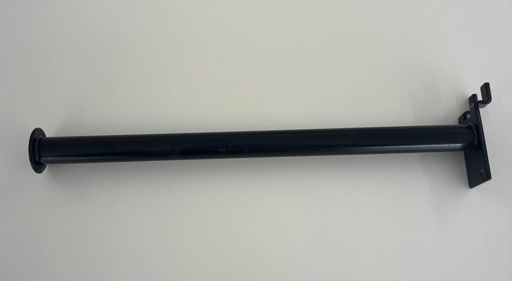 300mm Slatwall Black Round Ar