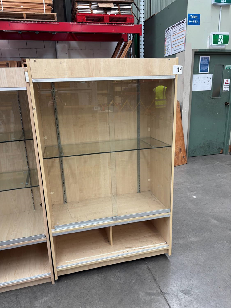 Mobile Wooden Display Case