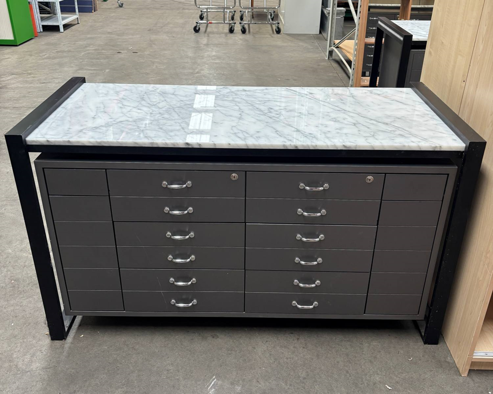 Glass Retail Drawers - Used