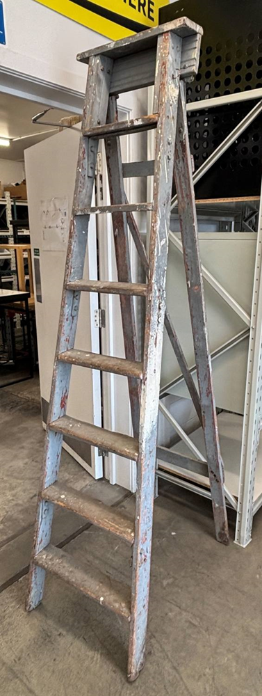 Large Wooden Ladder - Used