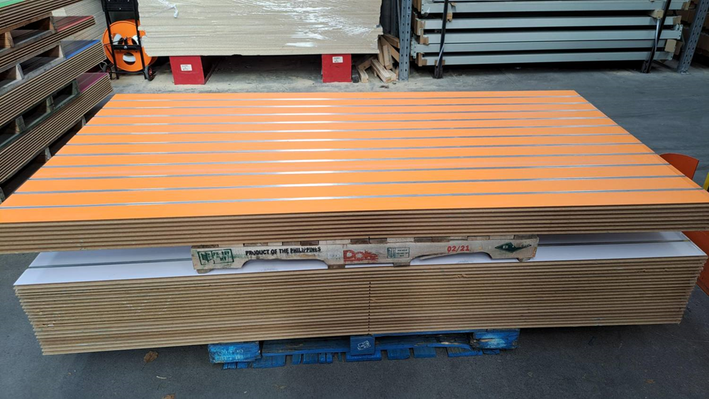 2440x1220 Slatwall Panel/Shee