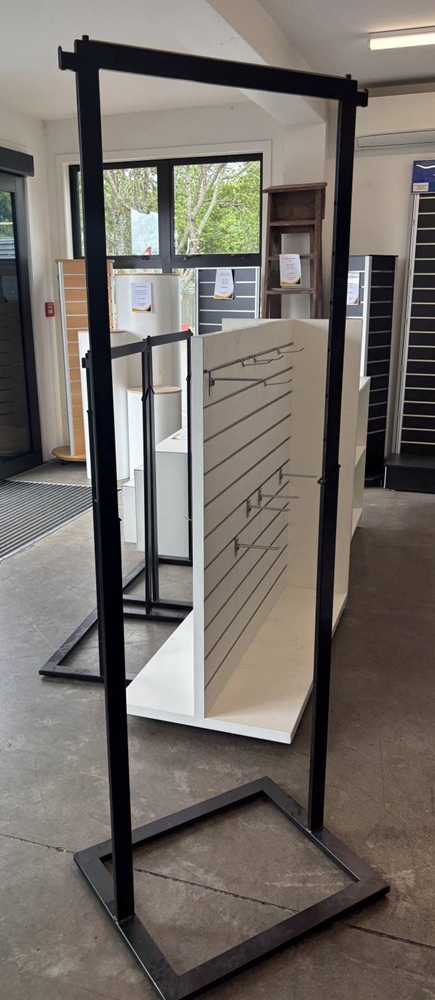 Black Clothing Rail - Used