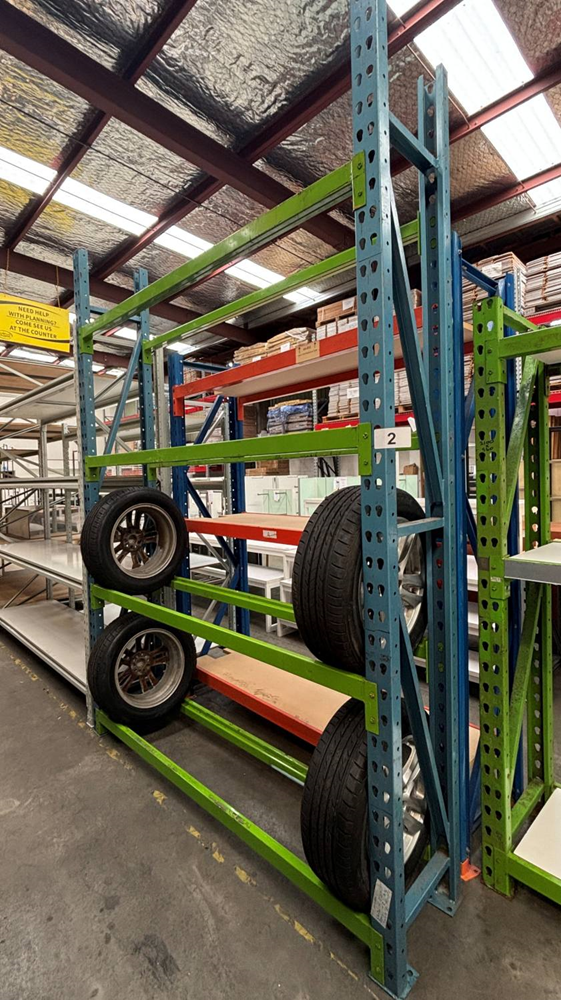 CNC Tyre Rack 2850Hx2000Wx460