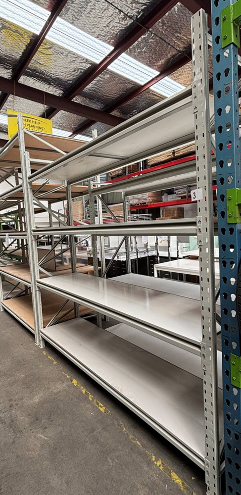 CNC Longspan Shelving 2500Hx2