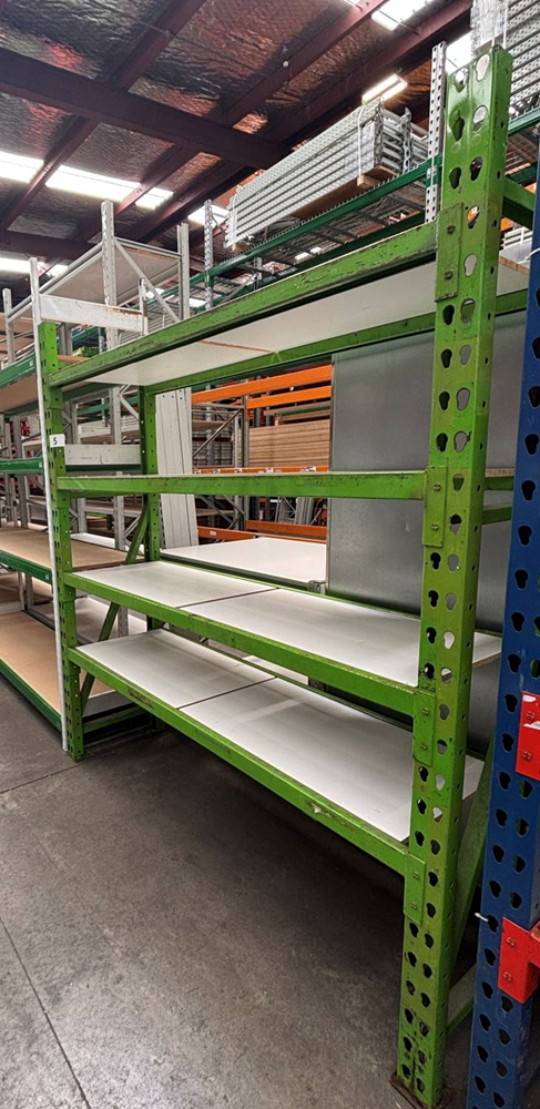 CNC Teardrop Shelving 2100Hx2