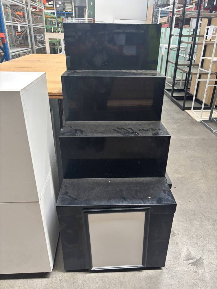 Black 3 Tier Display Stand -