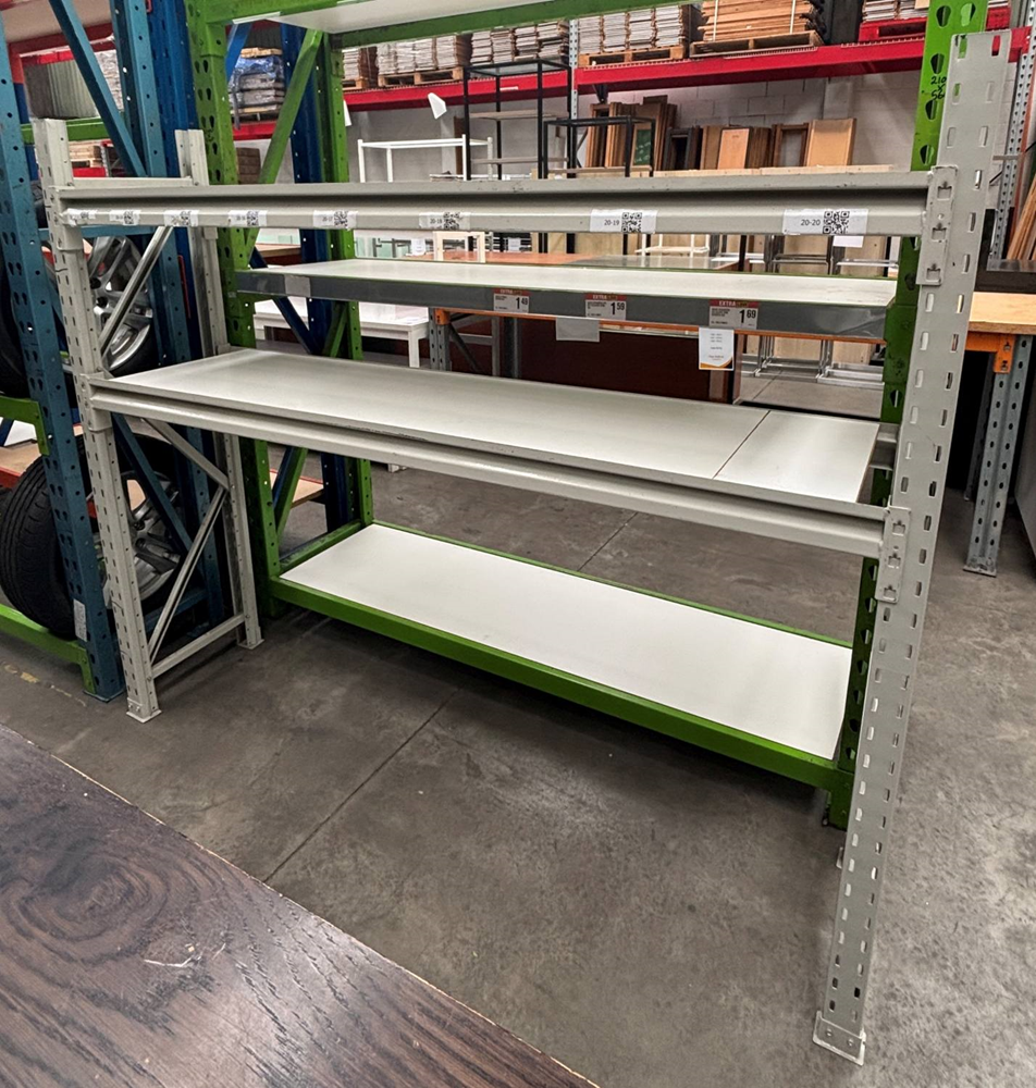 CNC Longspan Shelving 1600Hx1