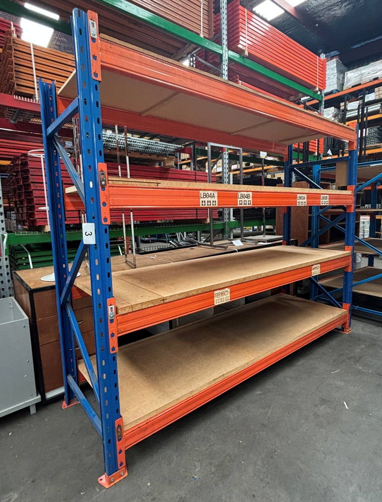 CNC Shelving 2400H x 2930W x