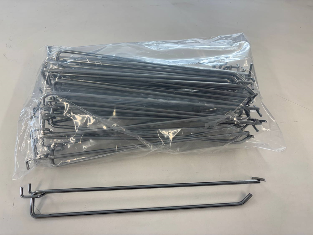 350mm Pegboard Price Prong Ba