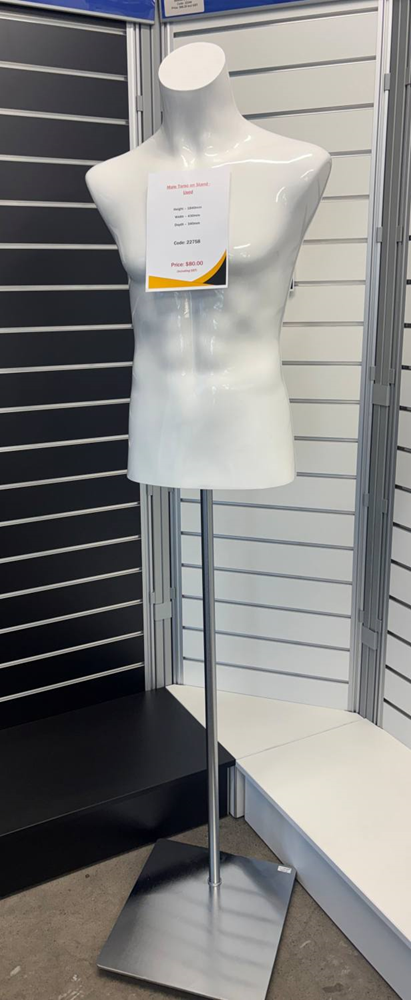 Male Torso on Stand - Used