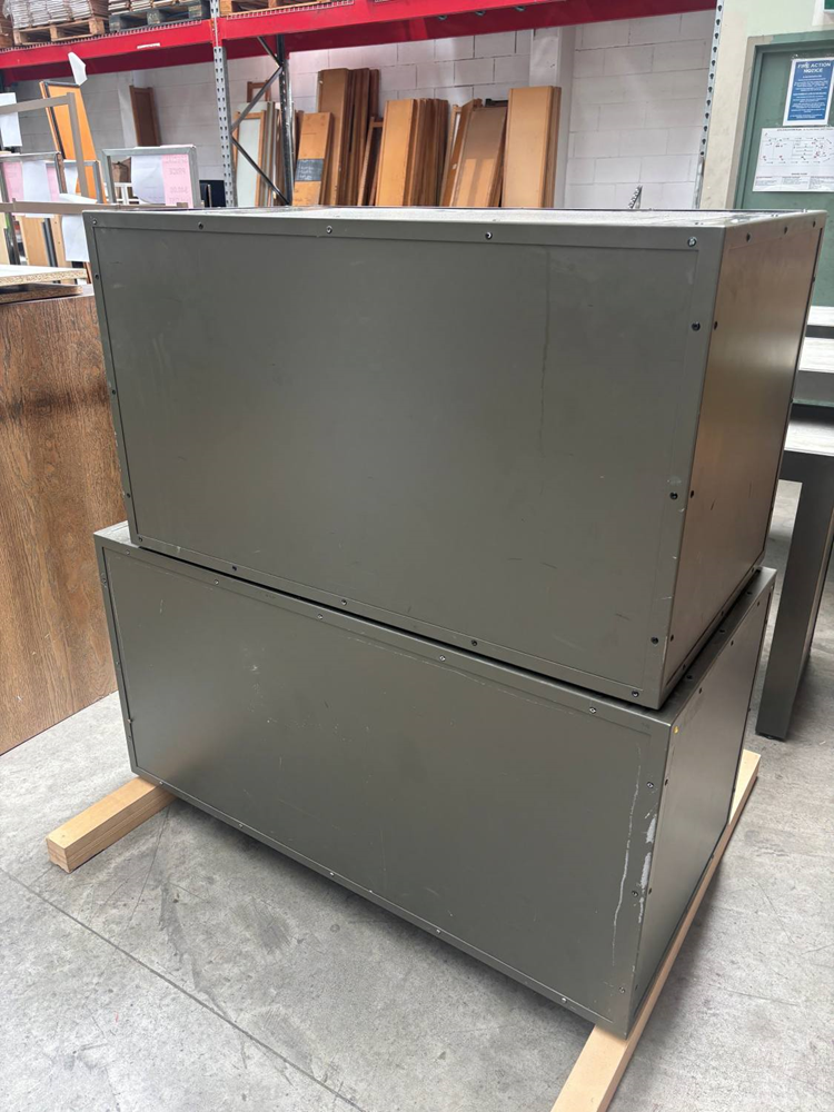 Metal Display Plinths Set of