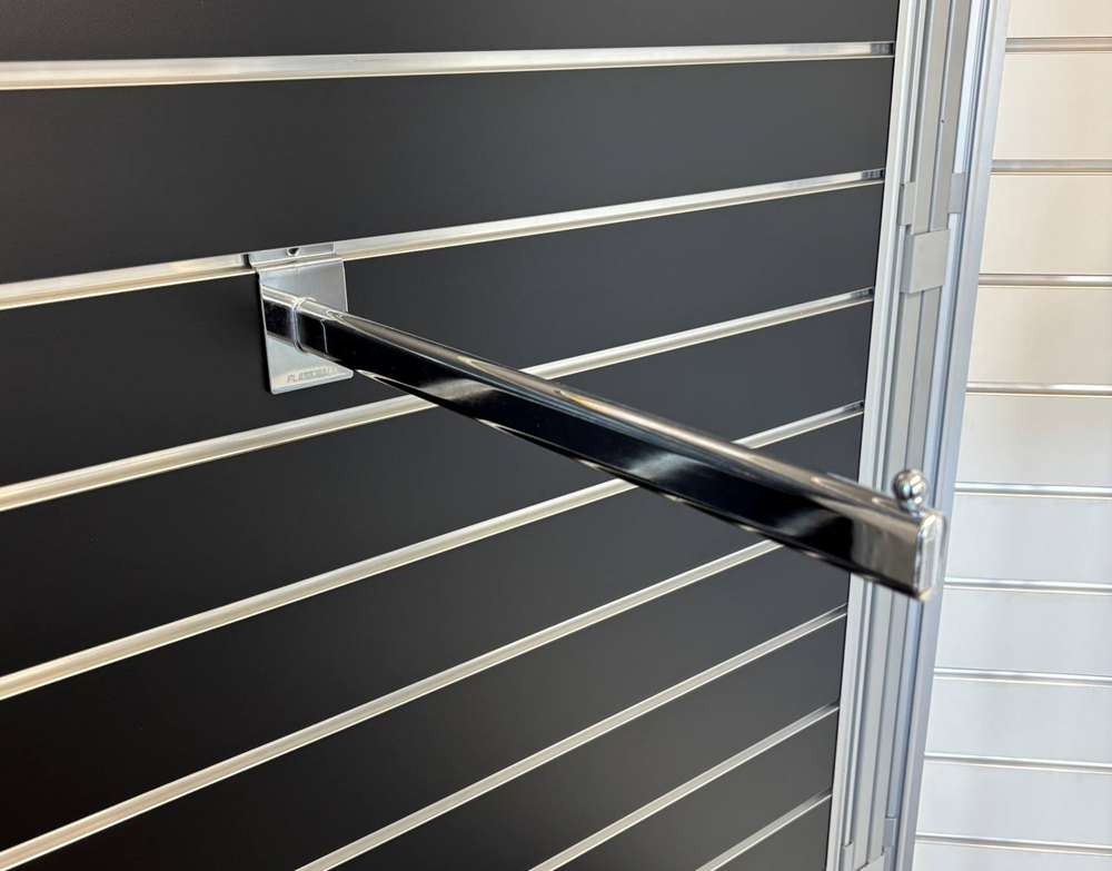 Slatwall 400mm Straight Arm -