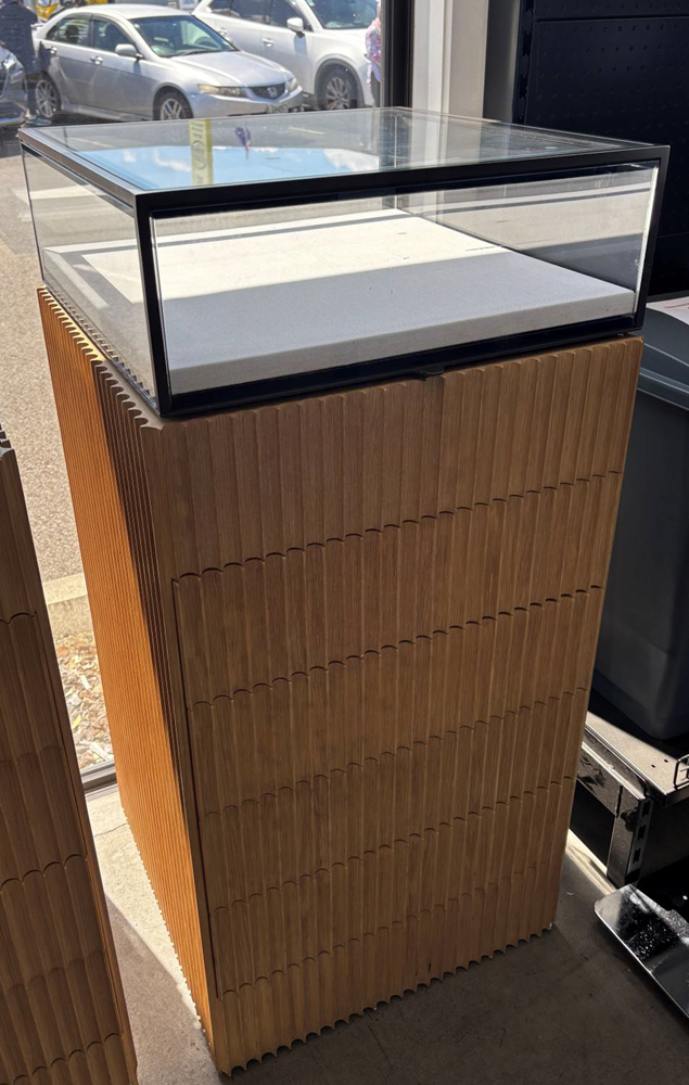 Display Cabinet with Drawers