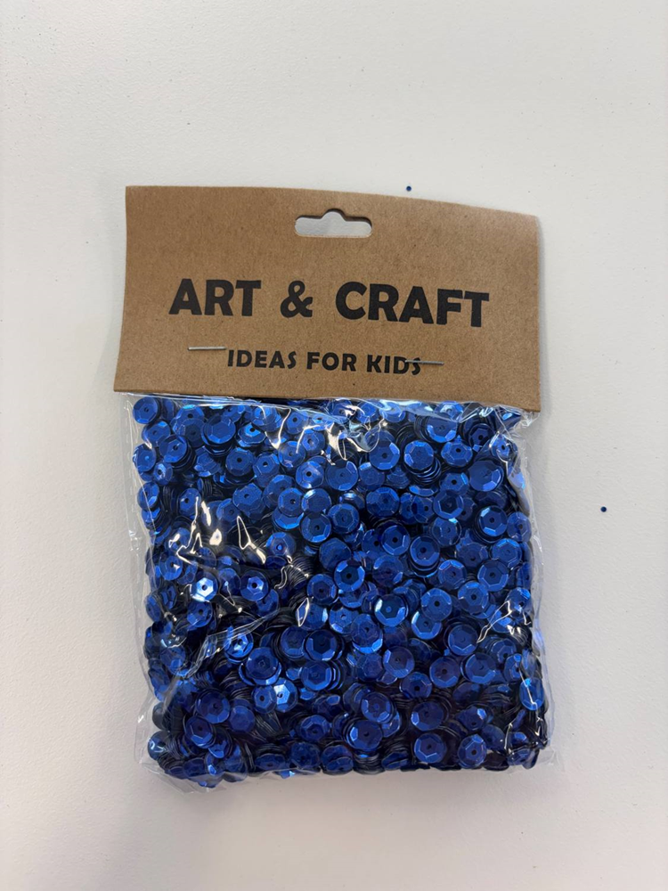 Craft Spangles Blue 50g