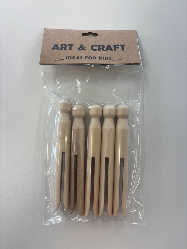 Wooden Dolly Pegs