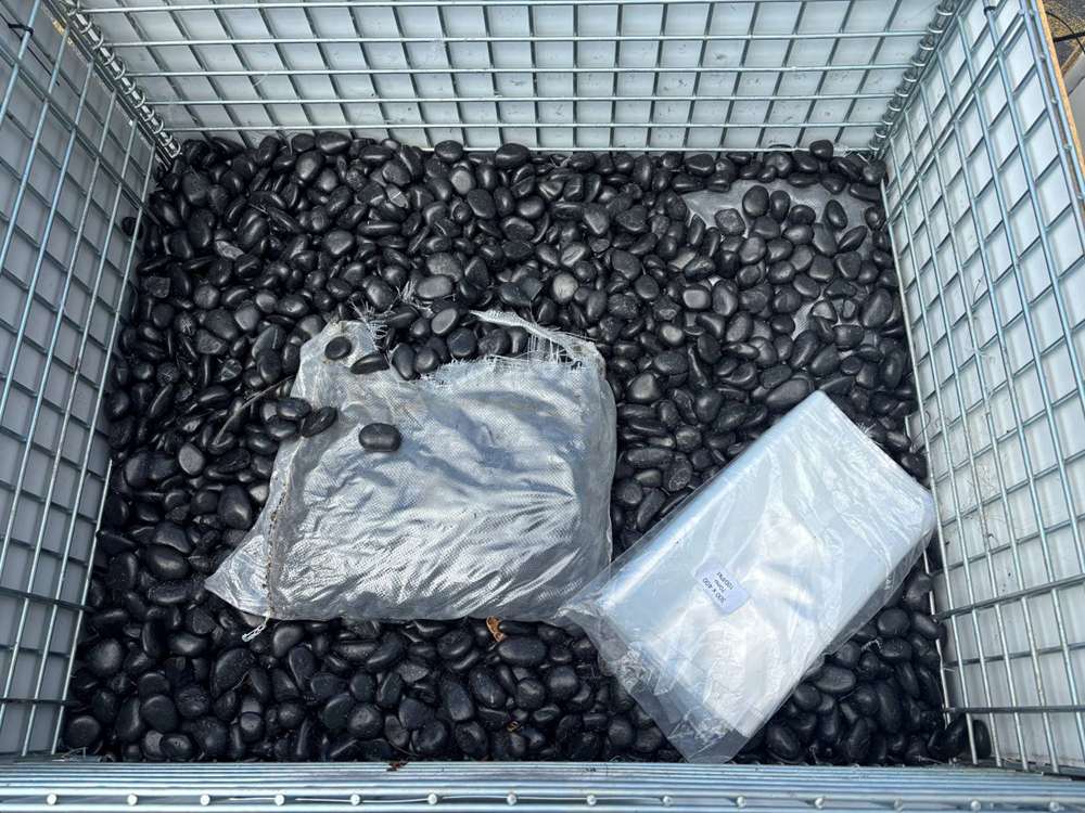 Bag of Black Pebbles