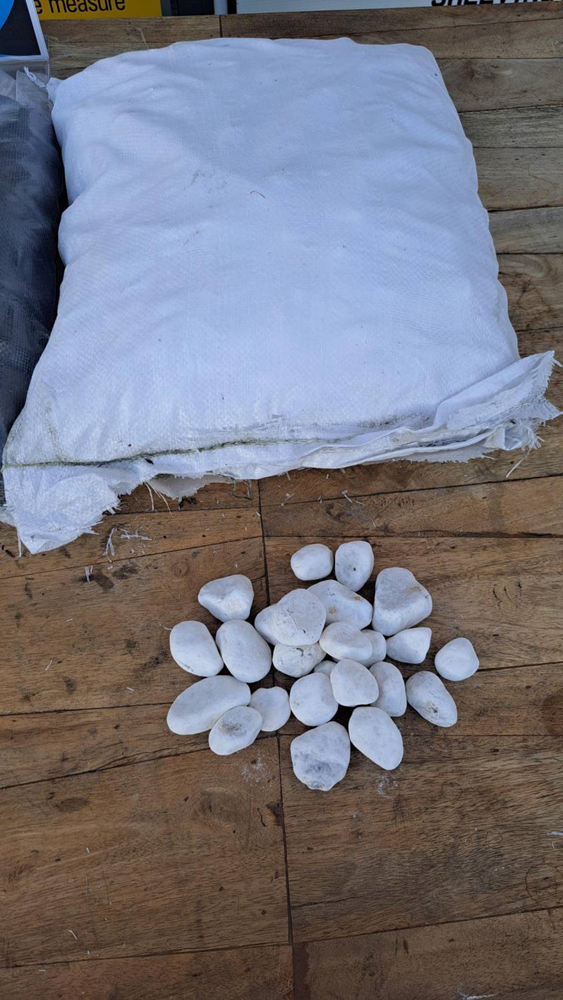 Bag of White Pebbles