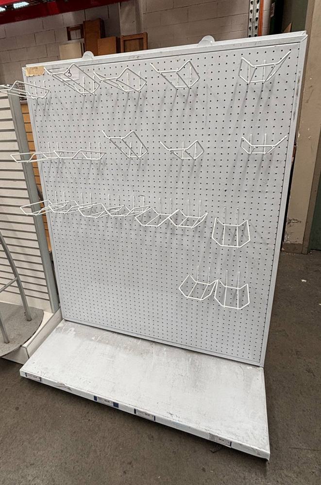 Pegboard Display Stand - Used