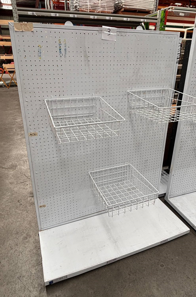 Pegboard Display Stand - Used