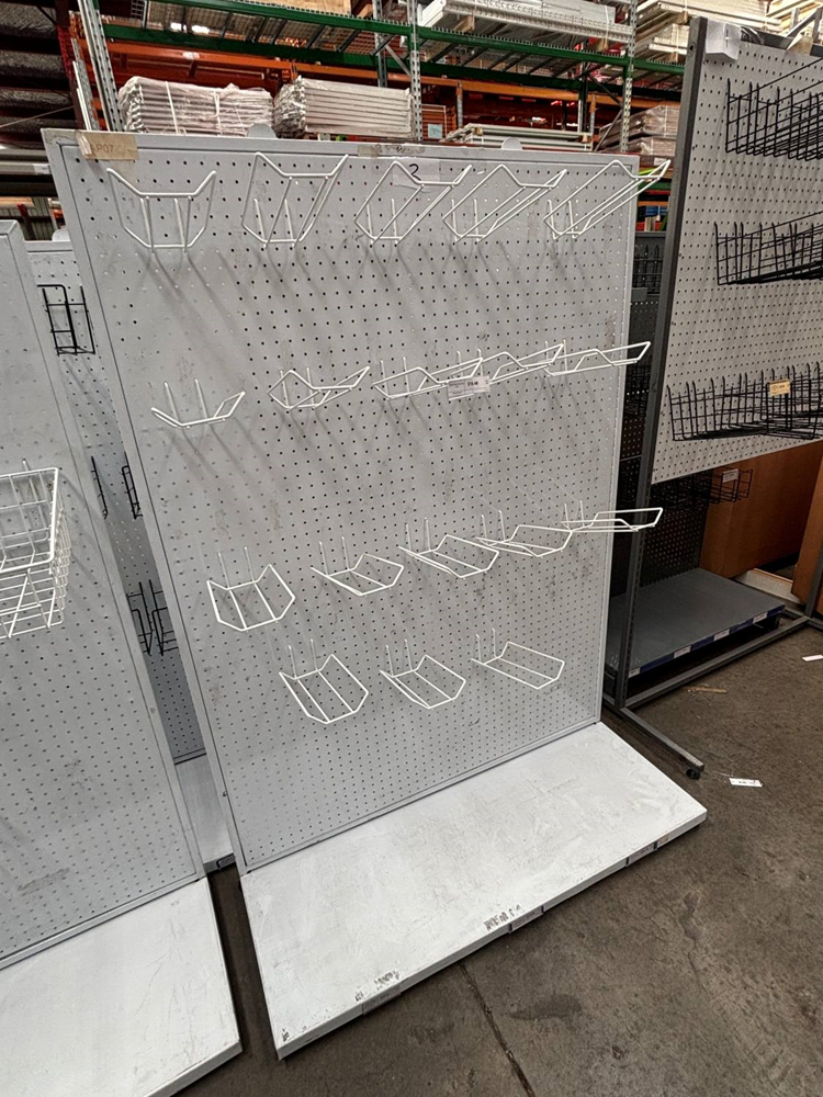 Pegboard Display Stand - Used