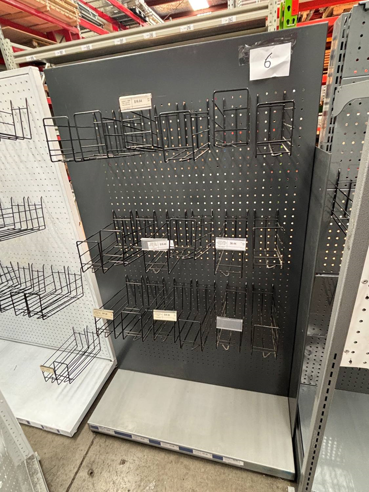 Pegboard Display Stand - Used