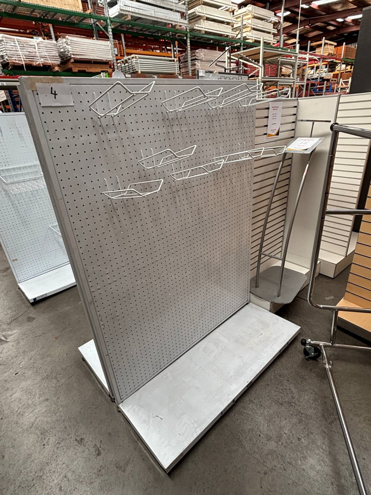 Pegboard Display Stand - Used