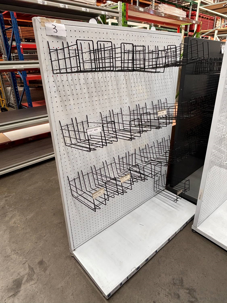 Pegboard Display Stand - Used