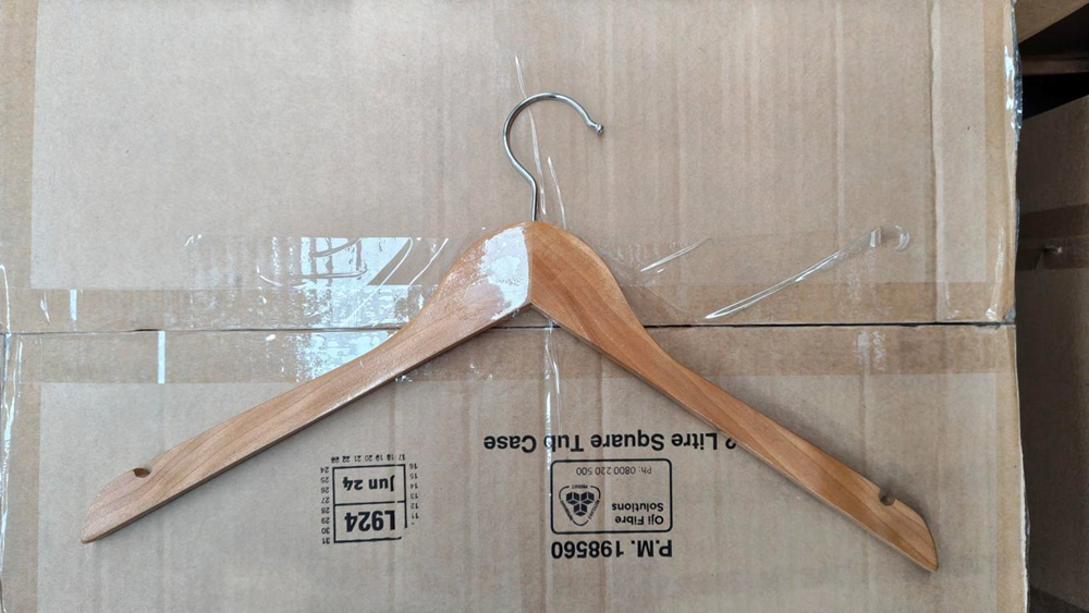 Wooden Straight Hanger Box of