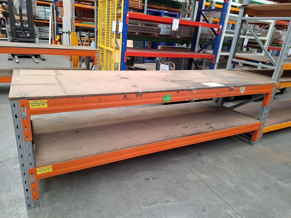 Workbench 930H x 2950W x 900D
