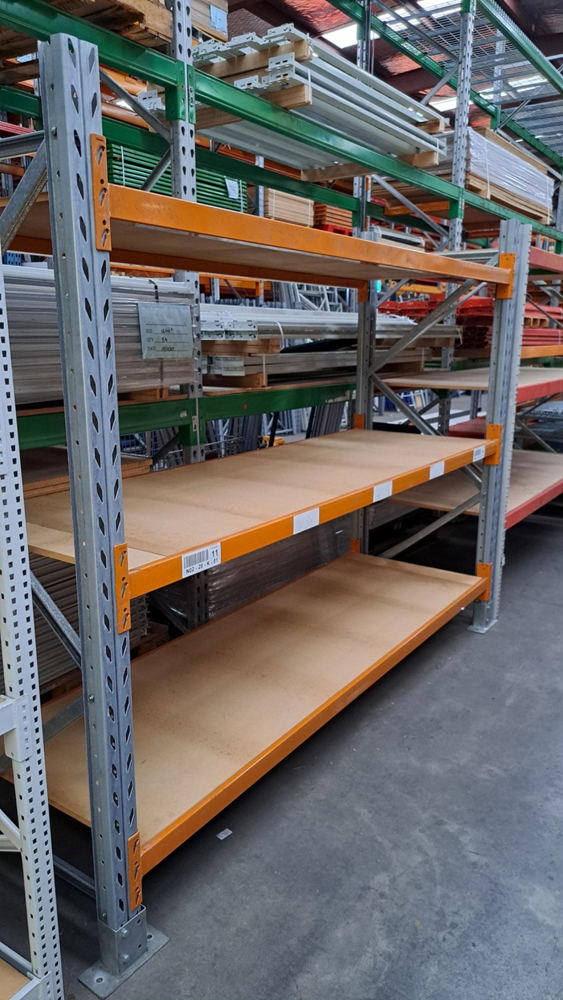 Dematic Shelving 2100H x 2700