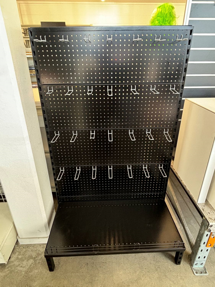 Single Sided Pegboard Display