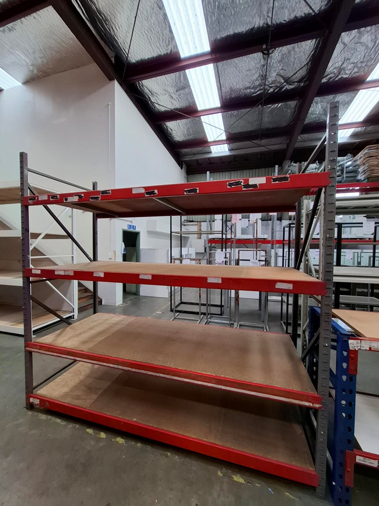Acrow80 Shelving 2400x2500x90