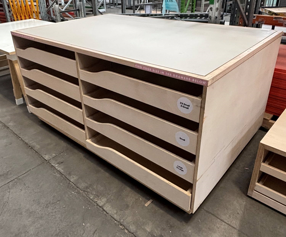 Mobile Display Table - Used