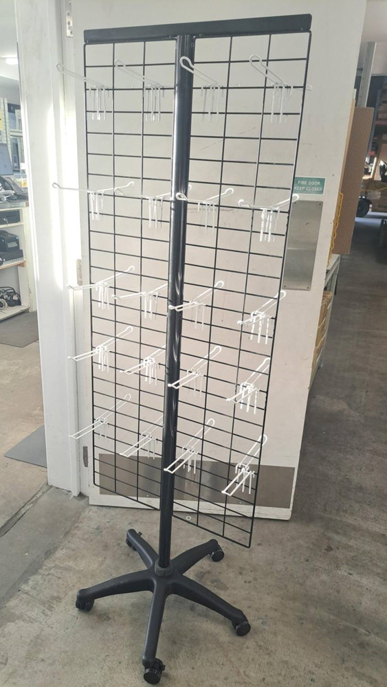 Metal Display Stand on Castor