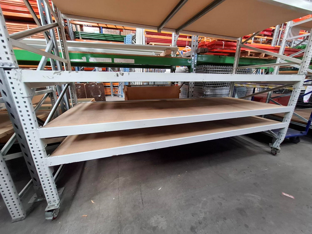 Workbench on Castors 1020Hx25