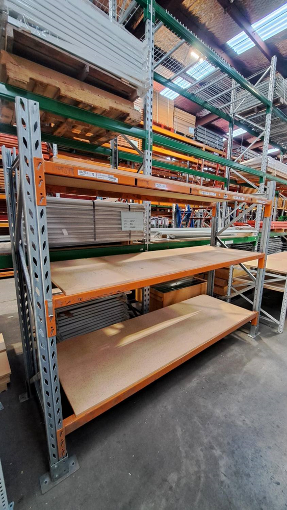 Dematic Shelving Unit 2100Hx2