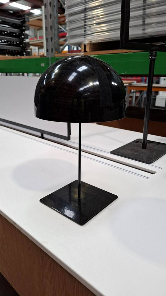 Metal Hat Holder With Stand -