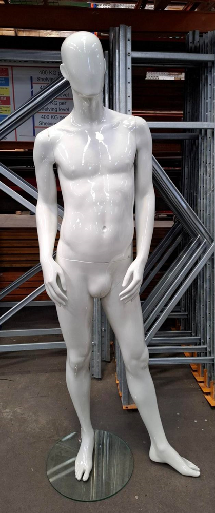 Male Mannequin with Stand - U