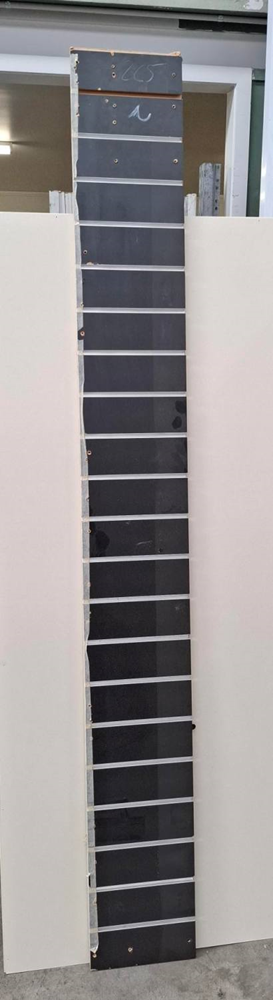 Slatwall Panel Black Portrait