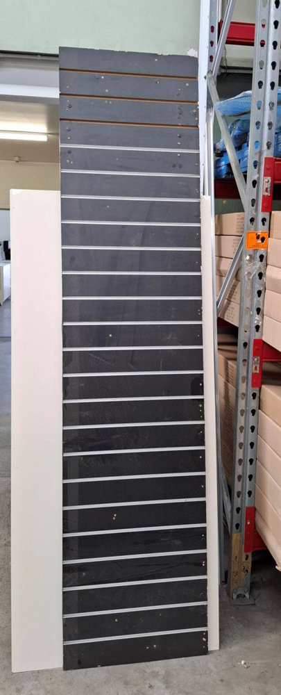 Slatwall Panel Black Portrait