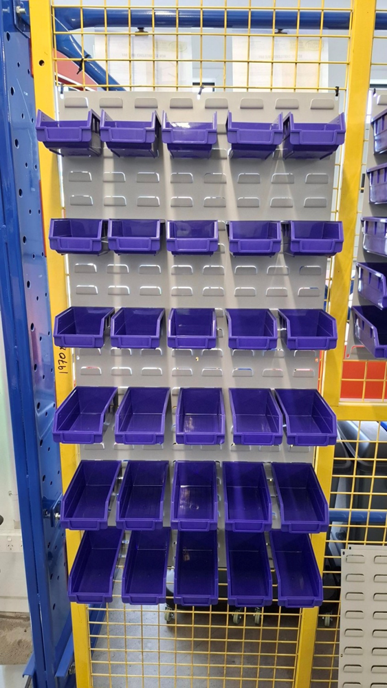 Lamson Panels with Parts Bins