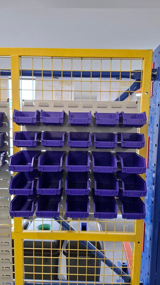 Lamson Panels with Parts Bins