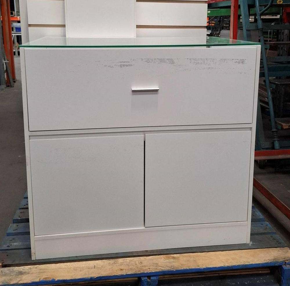 Retail Display Unit with Draw